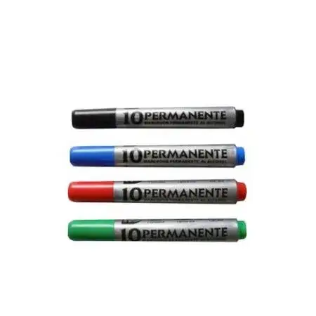 Marcador Filgo 50 Permanente Punta biselada Rojo