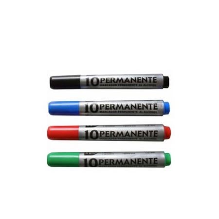 Marcador Filgo 50 Permanente Punta biselada Negro -2