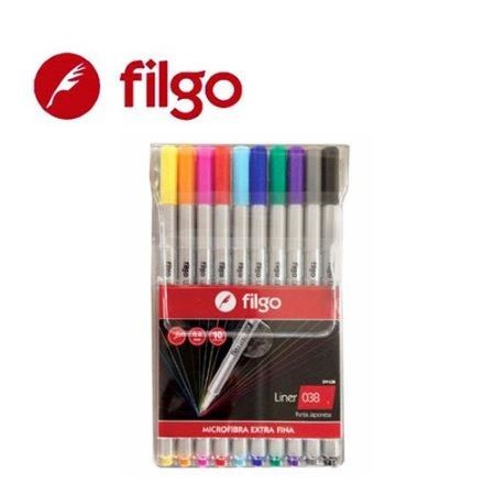 Microfibra Filgo Liner 038 0,4mm 10 colores -2