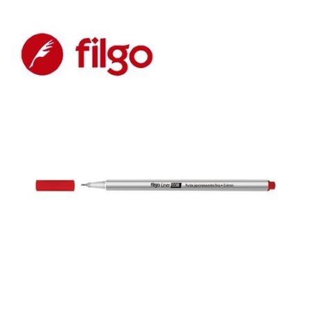 Microfibra Filgo Liner 038 0,4mm Rojo -2