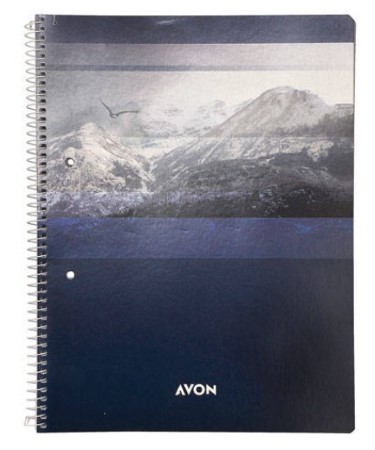 Cuaderno Avon Cuadriculado A4 Espiralado 84 hojas