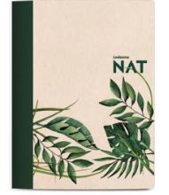 Cuaderno Ledesma Espiralado Tapa Blanda Nat Rayado N°1 (16x21) 70 hojas