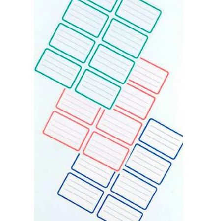 Etiquetas Pegasola Escolares Rojo 30 hojas x 8 Etiq -2