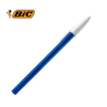 Bolígrafo Bic Opaco Media 1mm Azul x unidad