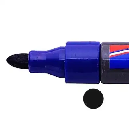 Marcador Edding 350 -250 Pizarra Punta redonda 1,5-3,0mm Negro Recargable -3